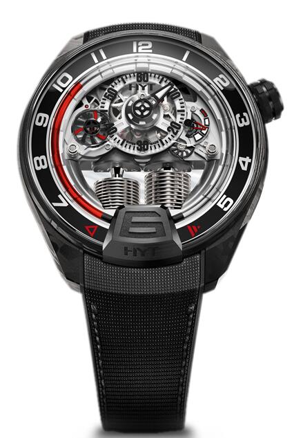 HYT h4-gotham 151-CB-03-RF-RN Fake watch